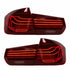 BM F30 3-Series (12-18) CSL Laser Style Smoked Red LED Taillights