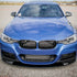 BM F30 3-Series (12-On) Gloss Black 2-Piece Front Spoiler