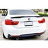 BM F32 / F33 4-Series M4 Style Gloss Black Boot Spoiler