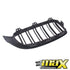 BM F32 4-Series Piano Black Double Slat Kidney Grille