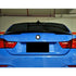 BM F82 M4 Gloss Black Plastic Boot Spoiler