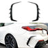 BM G22 / G23 4-Series Gloss Black Rear Bumper Canards