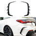 BM G22 / G23 4-Series Gloss Black Rear Bumper Canards