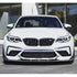 BM F87 M2 (18-21) CS Style Gloss Black 3-Piece Front Spoiler