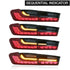 BM G20 3-Series CS Style OLED Sequential Smoked Red Taillights