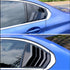BM G20 3-Series Gloss Black Plastic Side Window Louver