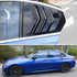 BM G20 3-Series Gloss Black Plastic Side Window Louver