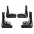 BM G20-3 Series Plastic Mud Flaps (4pc)