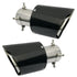 BM G20 (19-On) Gloss Black Performance Style Upgrade Diffuser With Round Exhaust Outlet