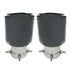 BM G20 (19-On) Gloss Black Performance Style Upgrade Diffuser With Round Exhaust Outlet