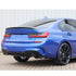 BM G20 (19-On) Gloss Black Performance Style Upgrade Diffuser With Round Exhaust Outlet