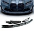 BM G80 / G82 (M3/M4) Performance Style Gloss Black 3-Piece Front Spoiler