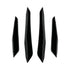 BM G87 M2 Performance Style Gloss Black Front Bumper Canards (4-Piece)