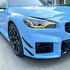BM G87 M2 Performance Style Gloss Black Front Bumper Canards (4-Piece)