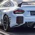 BM G87 M2 Performance Style Gloss Black Rear Bumper Inserts