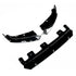 BM X1 U11 Gloss Black 3-Piece Plastic Front Spoiler (23-On) - Type A