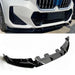 BM X1 U11 Gloss Black 3-Piece Plastic Front Spoiler (23-On) - Type A