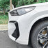 BM X1 U11 Gloss Black Front Bumper Canards (23-On)