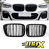 BM X3 G01-Series (19-22) Piano Black Double Slat Kidney Grille