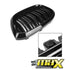 BM X3 G01-Series (19-22) Piano Black Double Slat Kidney Grille