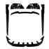 BM X3 G45 - (25-On) Gloss Black Performance Style Body Kit (9-Piece)