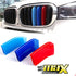 BM X6 M-Sport Clip On Grille Stripes