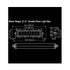 Hella Black Magic Tough LED Double Row Lightbar 21.5˝