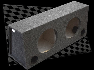 10″ Dual Subwoofer Ported Enlosure