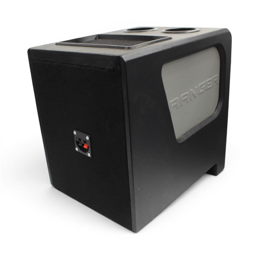 10″ Vinyl Subwoofer Enclosure with Cup Holders Suitable for Ford Ranger T6/T7