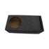12″ Single Subwoofer Enclosure with Vinyl Face & Triangle Port (black)