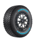 6/139/17"/17X9J/ET-12 with 265/65r17 Powertrac Wildranger A/T 112S