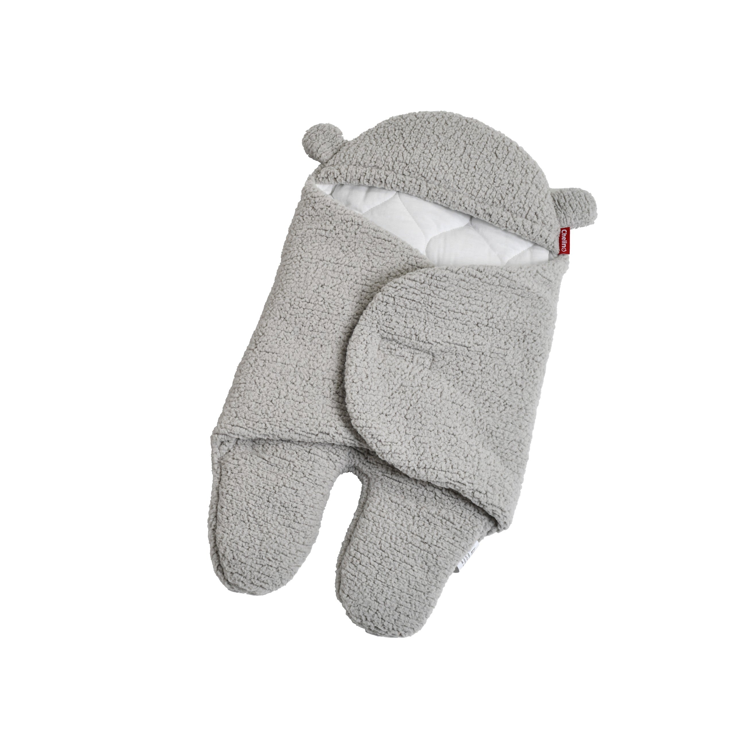 Baby Swaddle Sleeping Bag Grey