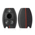 Suitable To Fit - Benz 3-Button Soft Shell Silicone Key Case Cover