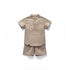 Chinese Collar Shirt & Short Set