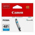 Canon CLI 481 Cyan Ink Cartridge