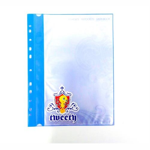 Tweety 11 Holes 10 Pockets Data Book