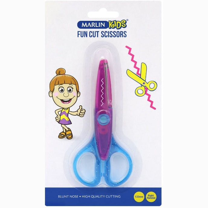 Marlin Kids Scissors Fun Cut 130Mm