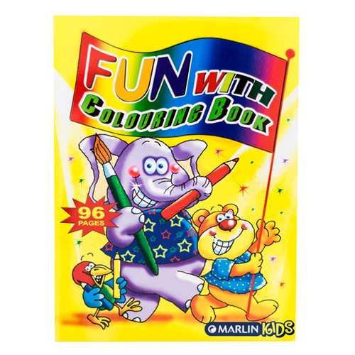 Marlin Kids Fun with Colouring Books 96 page