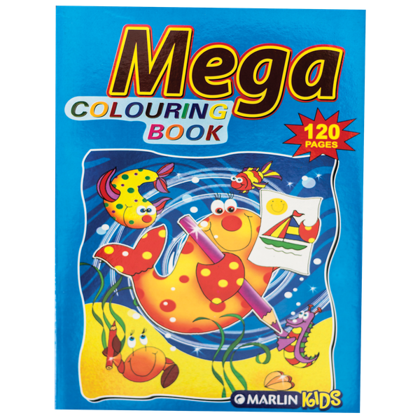 Marlin Kids Mega Colouring Books 120 pages