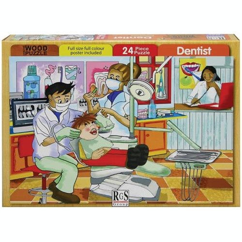 RGS 24pc Dentist Wooden Puzzle