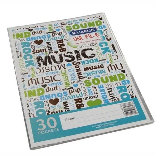 Marlin A4 All Purpose 20 Page UniFile Display Book