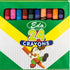 Edo Wax Crayons 8mm Pack Of 24