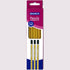 Marlin Scribblers HB end dipped pencil Blue and Yellow