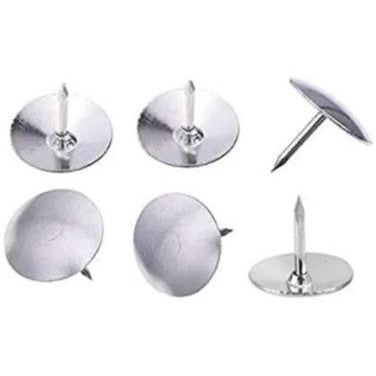 Marlin Office Essentials Thumbtacks 11mm Silver 100 Pack