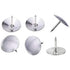 Marlin Office Essentials Thumbtacks 11mm Silver 100 Pack