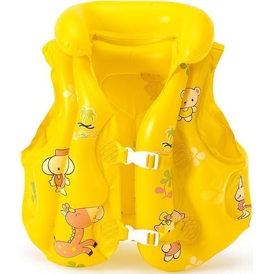 Casey Kids Small Inflatable Swimming Vest Yellow