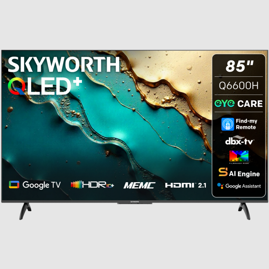 Skyworth 85 Inch Q6600H QLED Google TV