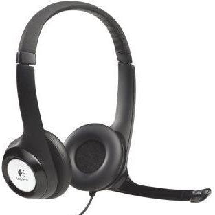 Logitech H390 USB Computer Headset, Wired, Office/Call center