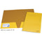 Brainware A4 Flap Document Folder Yellow