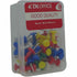 DLOffice Multicolour 24mm Pushpins Thumb Tacks Plastic Tub